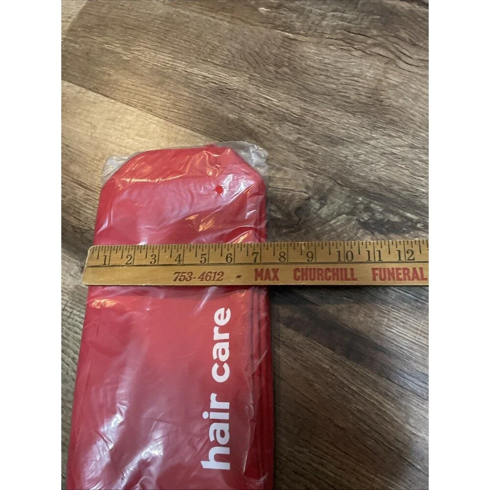 Airportag Packing Bag 4.4L Travel Pouch Bag Accessory New “hair Care” Red